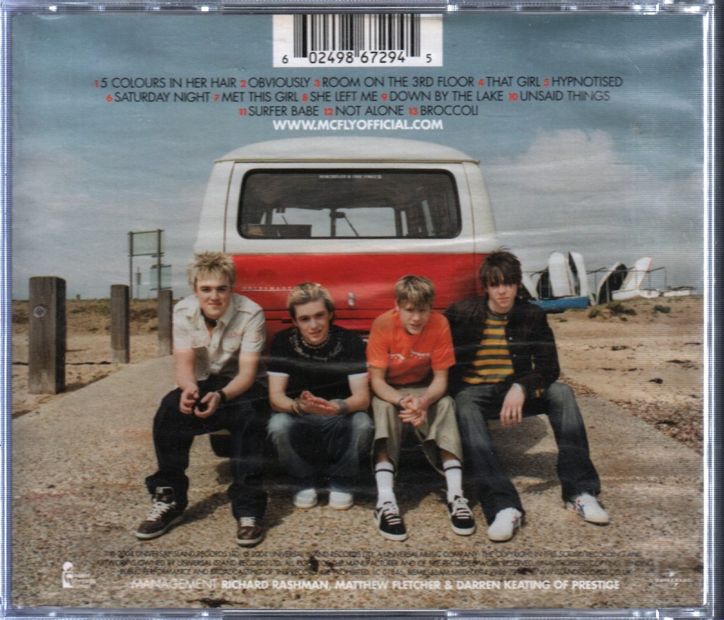 Mcfly - Room On The 3rd Floor - Cd