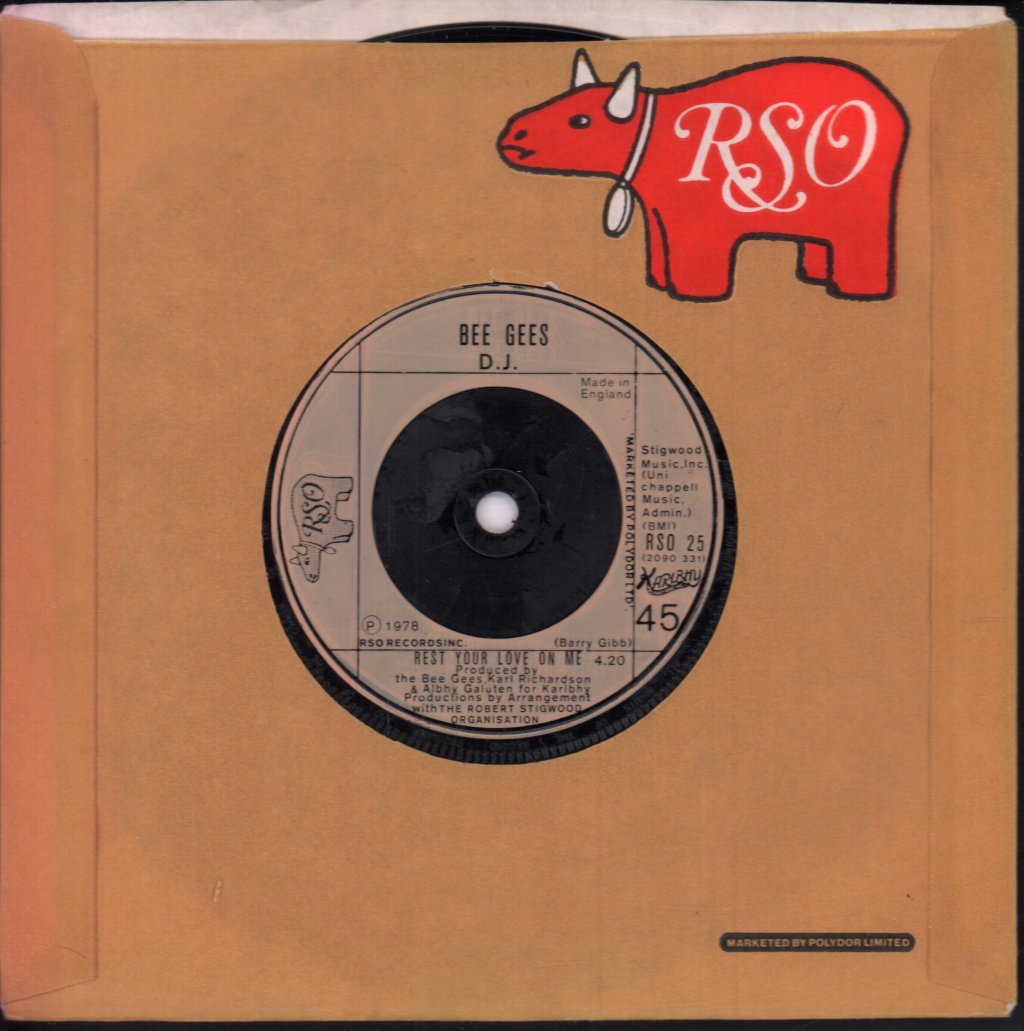 Bee Gees - Too Much Heaven - 7 Inch