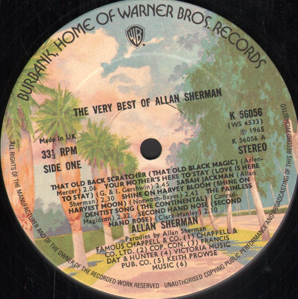 Allan Sherman - Very Best Of - Lp