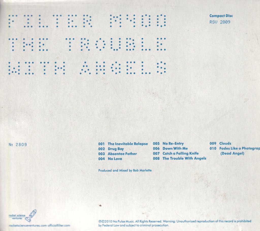 Filter - Trouble With Angels - Cd