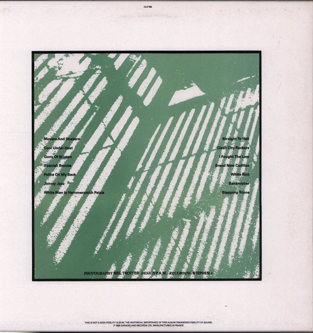 Clash - Back To Basics - Lp