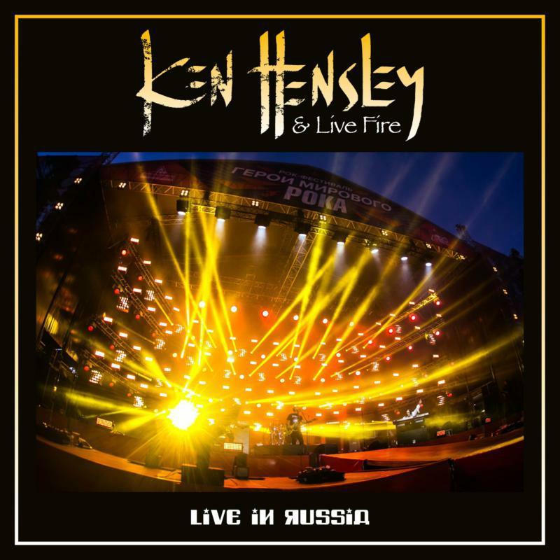 Ken Hensley & Live Fire - Live In Russia - Double Lp