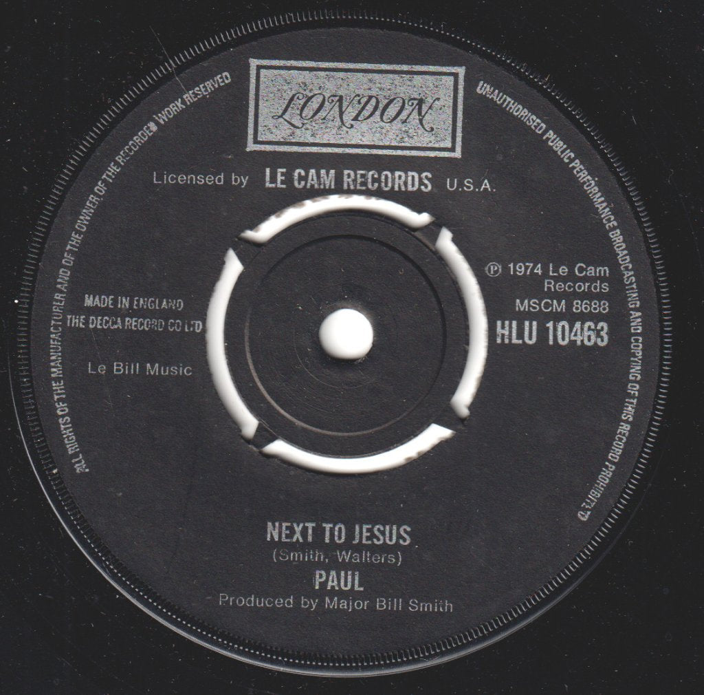Paul (Paul and Paula) - Hey! Paula - 7 Inch