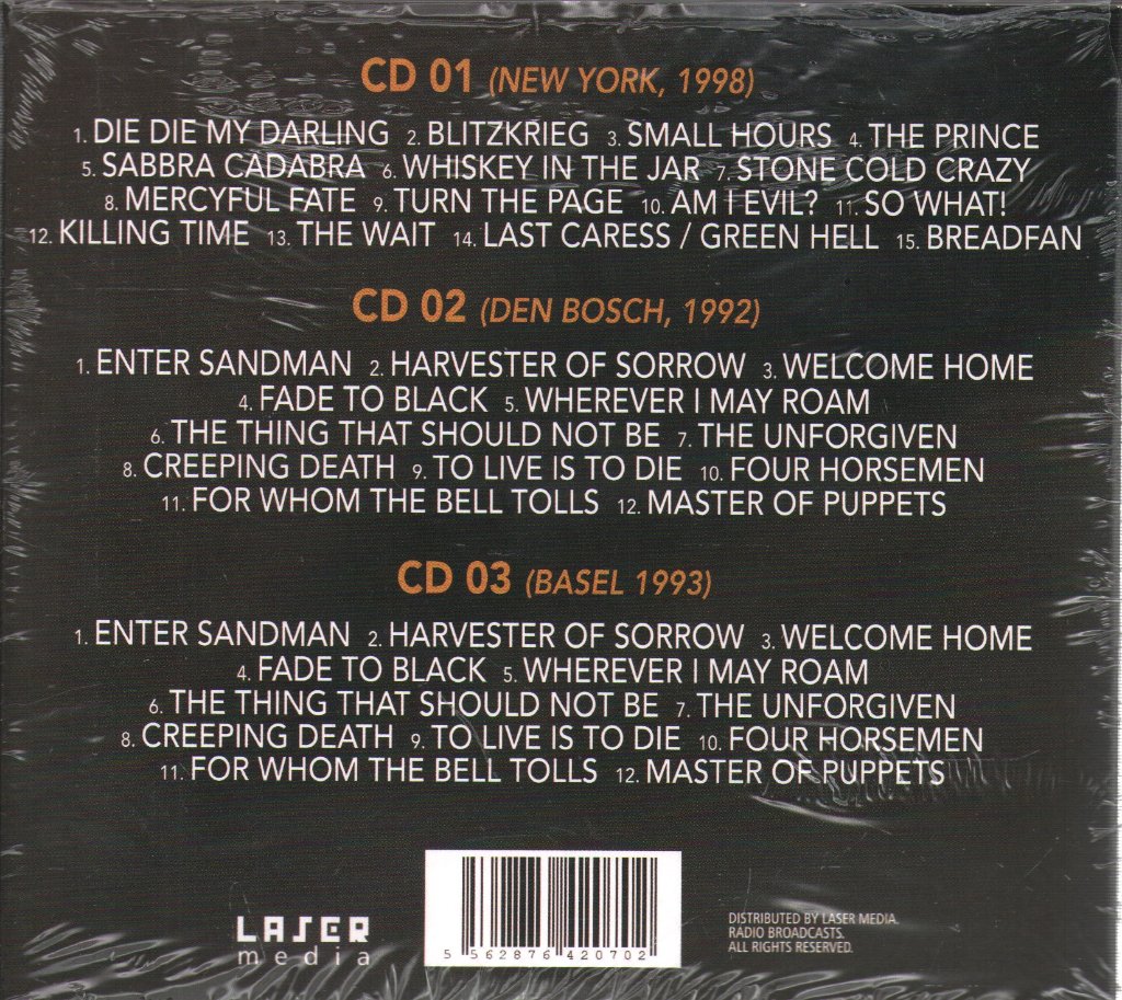 Metallica - Collectors Box - Triple Cd