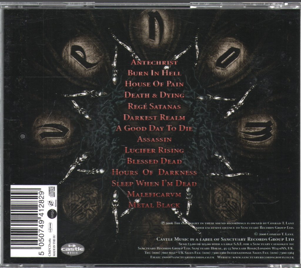Venom - Metal Black - Cd
