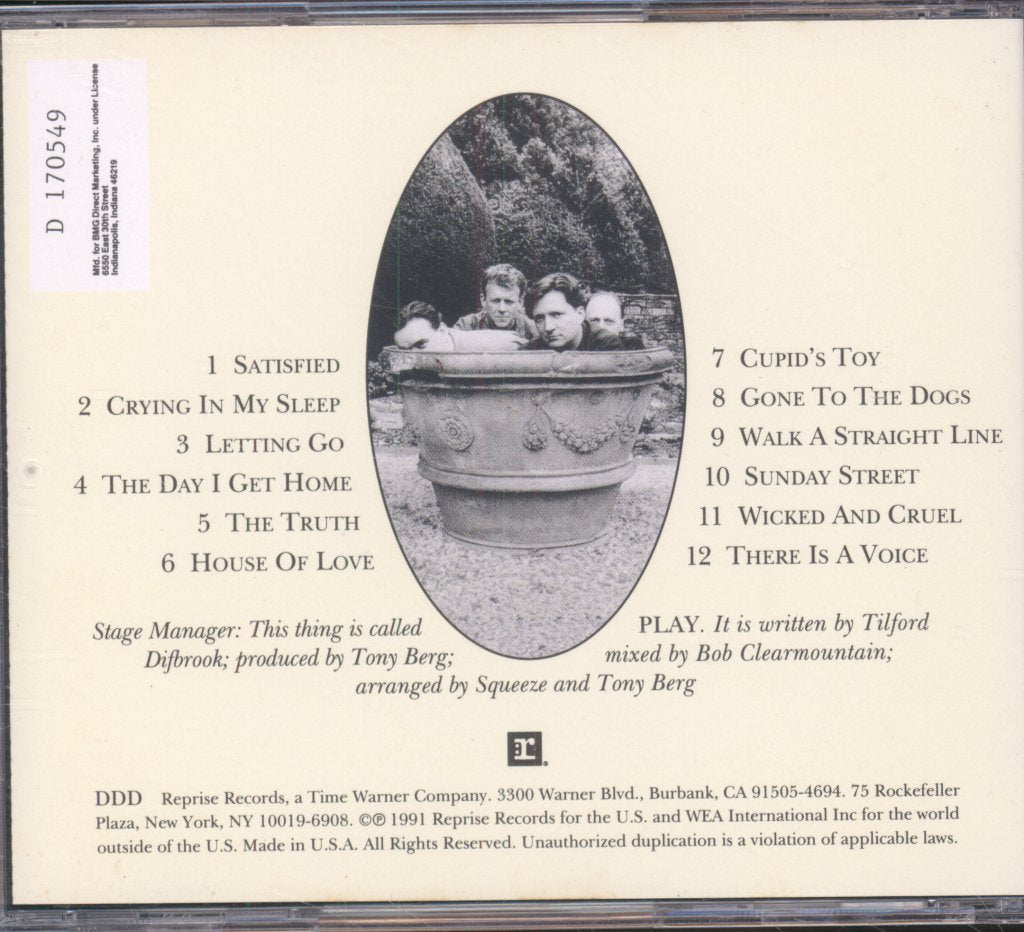 Squeeze - Play - Cd