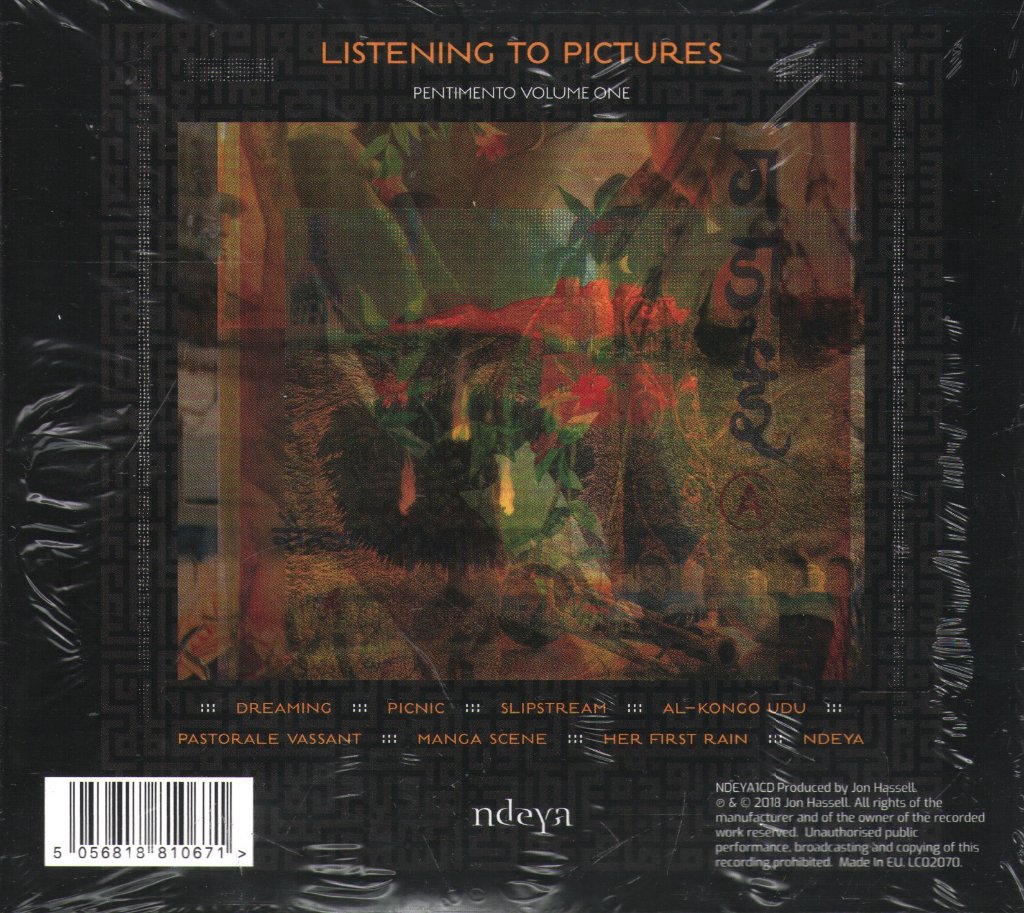 Jon Hassell - Listening To Pictures (Pentimento Volume One) - Cd