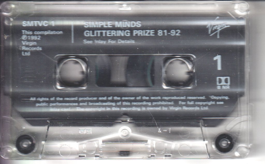 Simple Minds - Glittering Prize 81/92 - Cassette