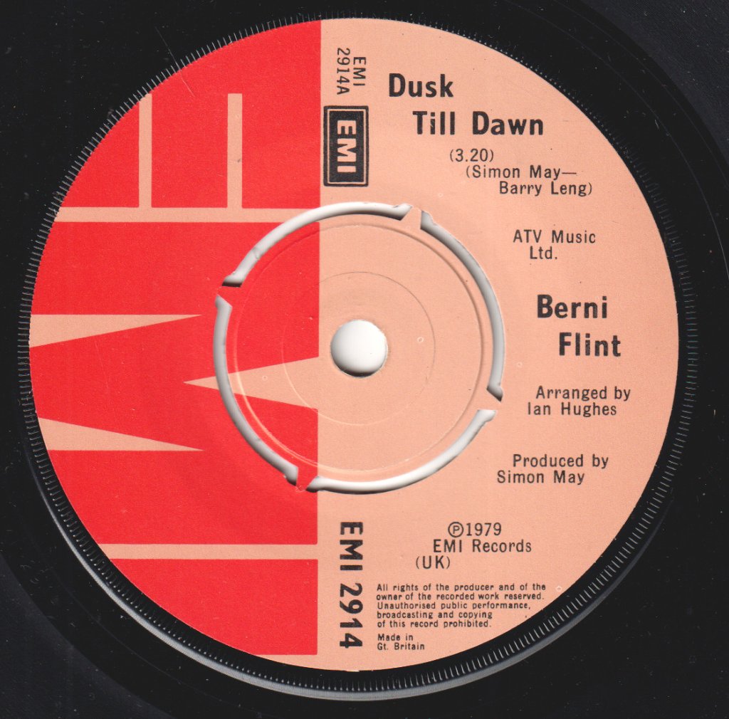 Berni Flint - Dusk Till Dawn - 7 Inch