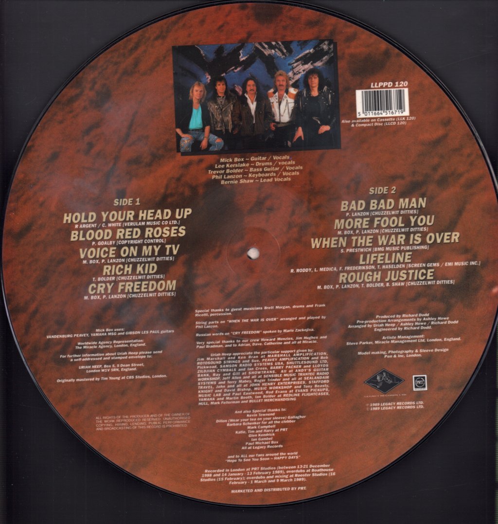 Uriah Heep - Raging Silence - Lp