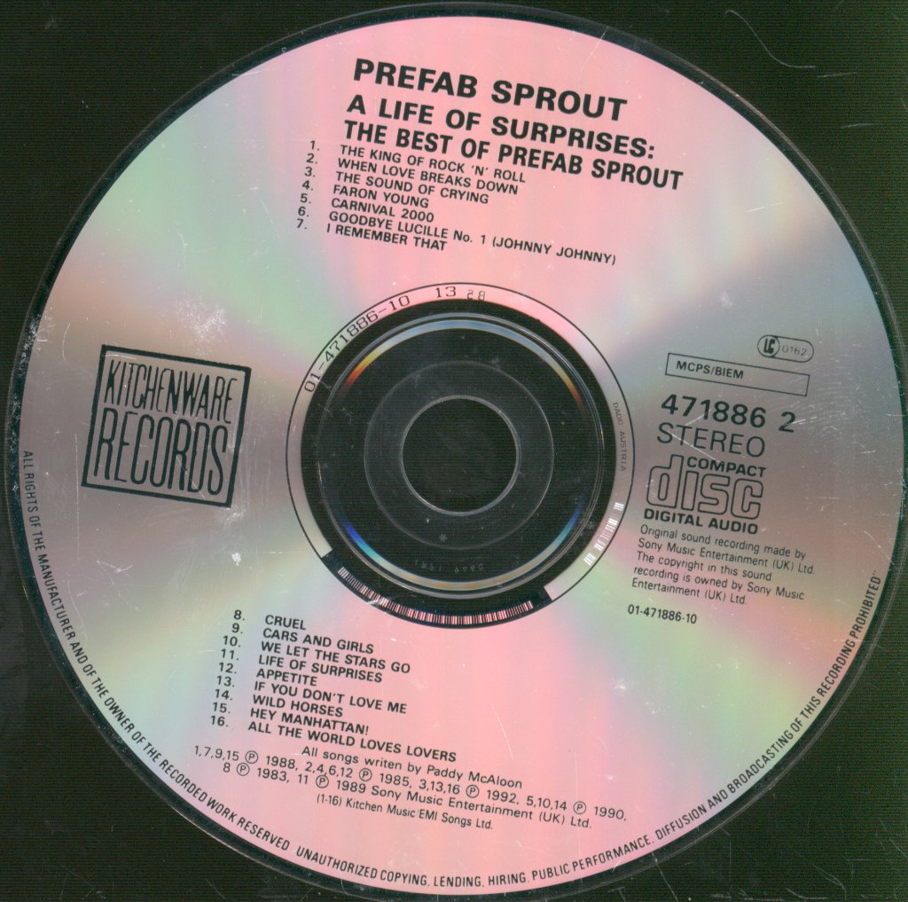 Prefab Sprout - A Life Of Surprises: The Best Of - Cd