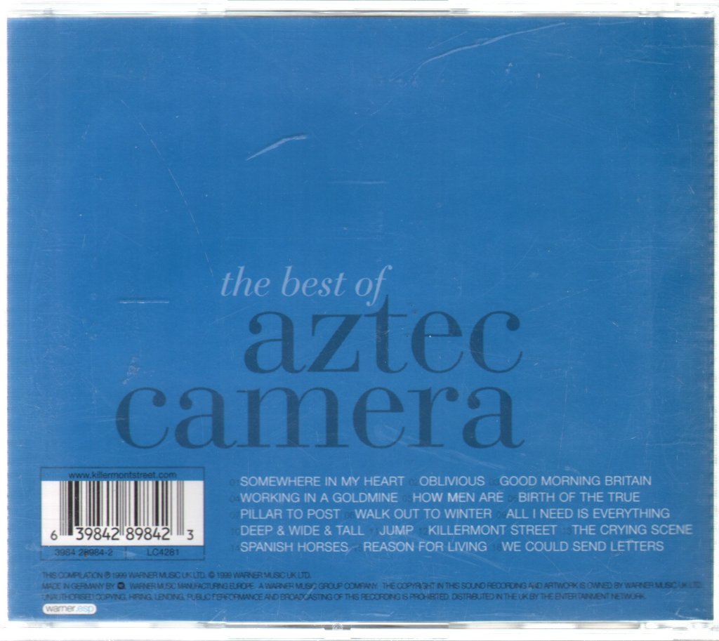 Aztec Camera - Best Of - Cd