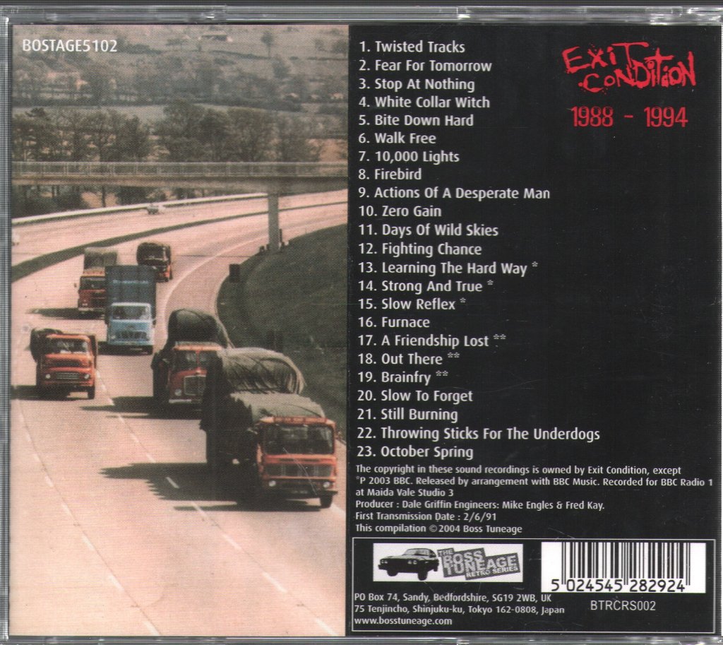 Exit Condition - 1988 - 1994 - Cd