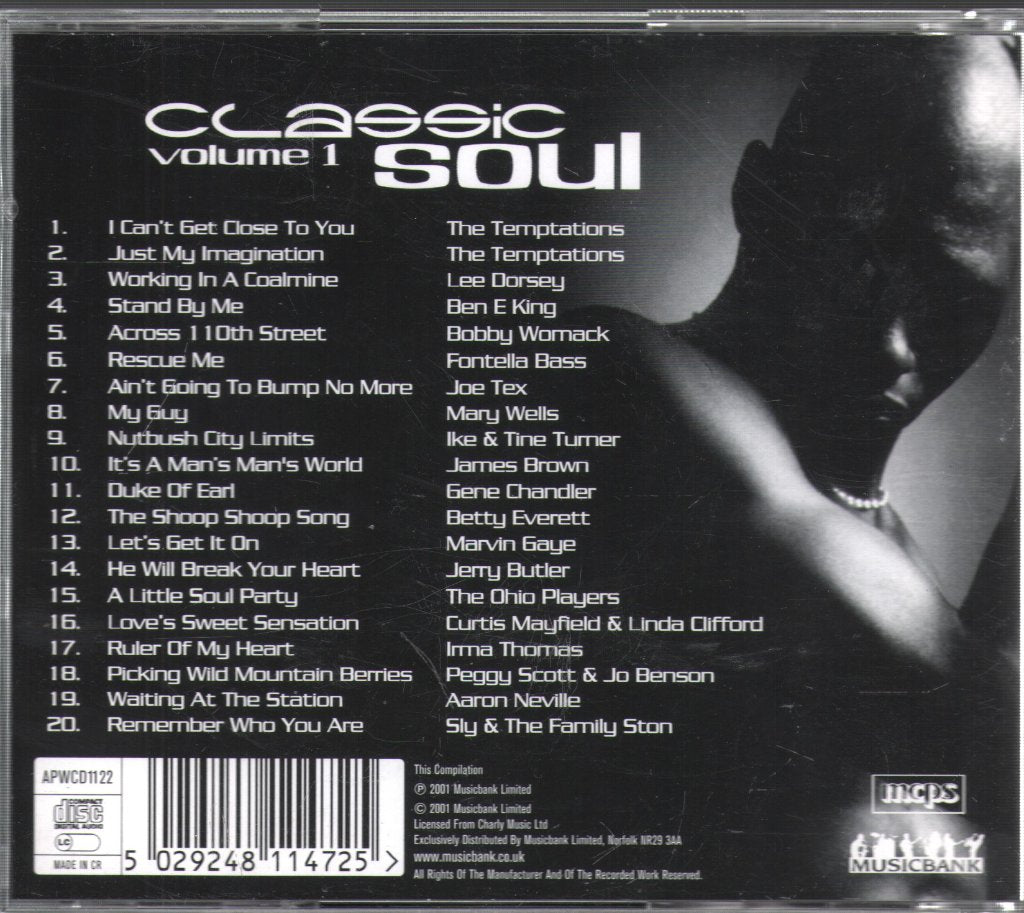 Various Artists - Classic Soul Volume 1 - Cd