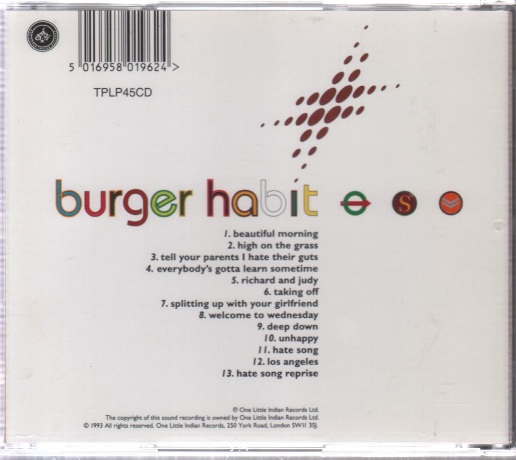 Sensation (Indie Group) - Burger Habit - Cd