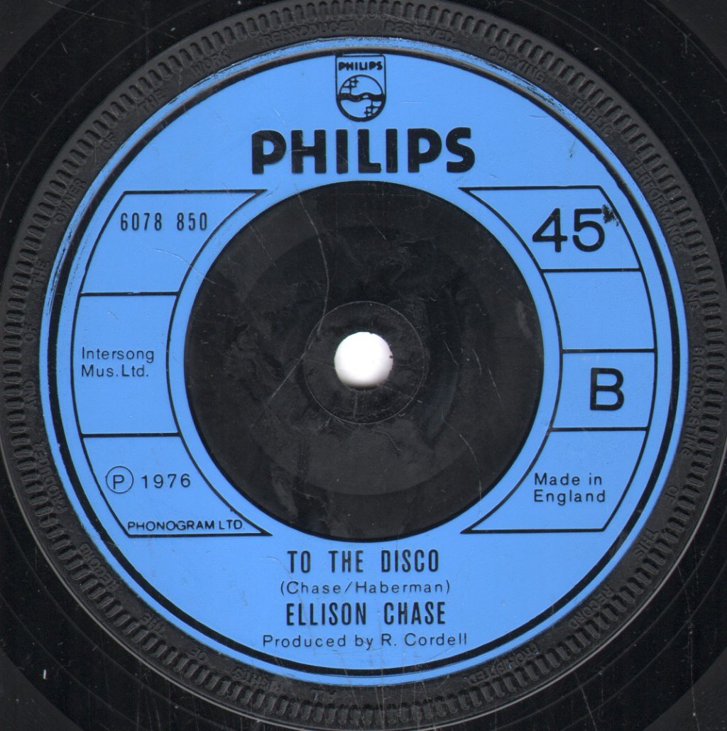 Ellison Chase - Let's Rock - 7 Inch