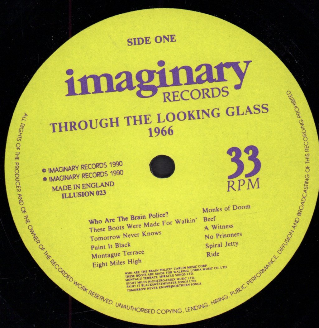 Various Artists - Through The Looking Glass 1966 - Lp