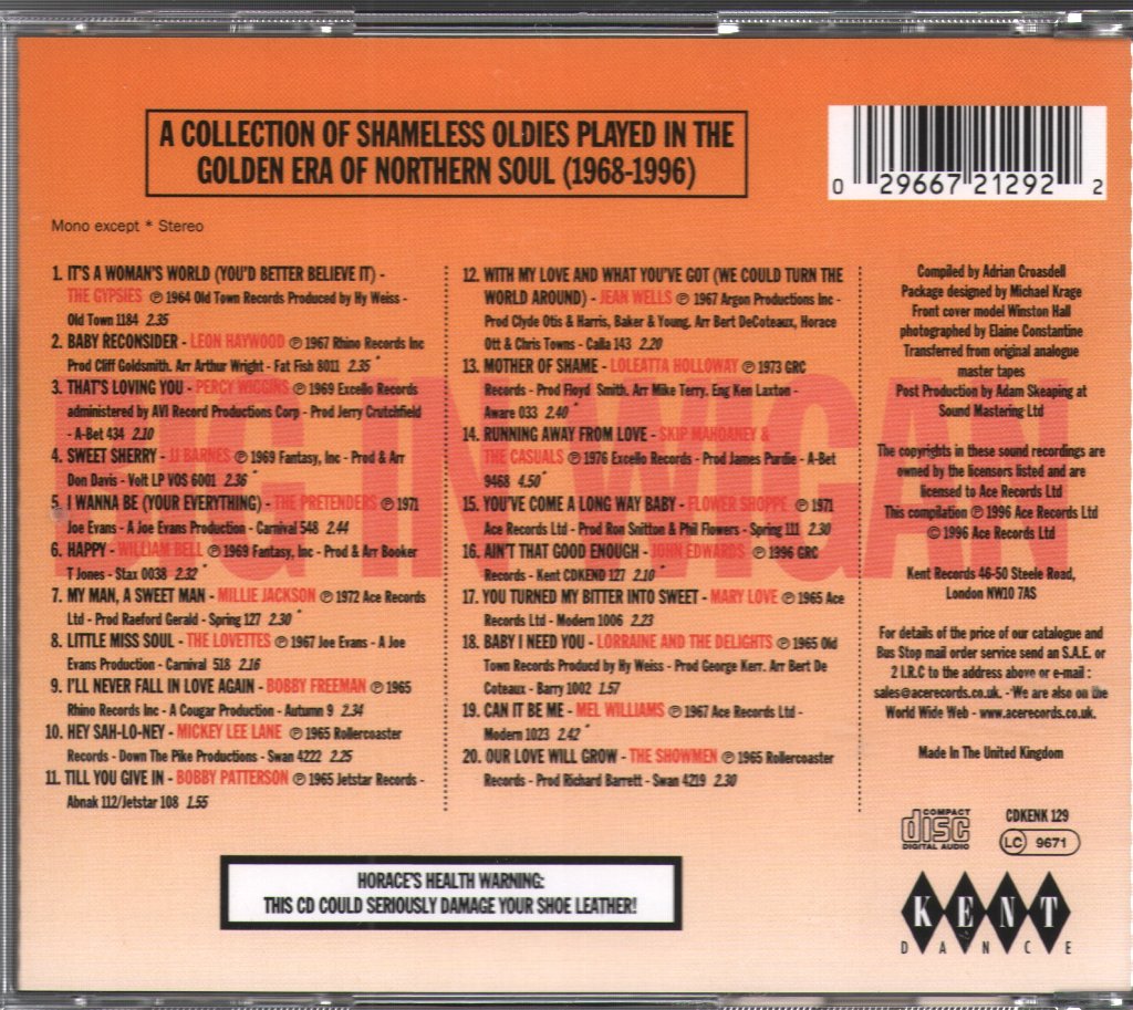 Various Artists - Big In Wigan - Cd