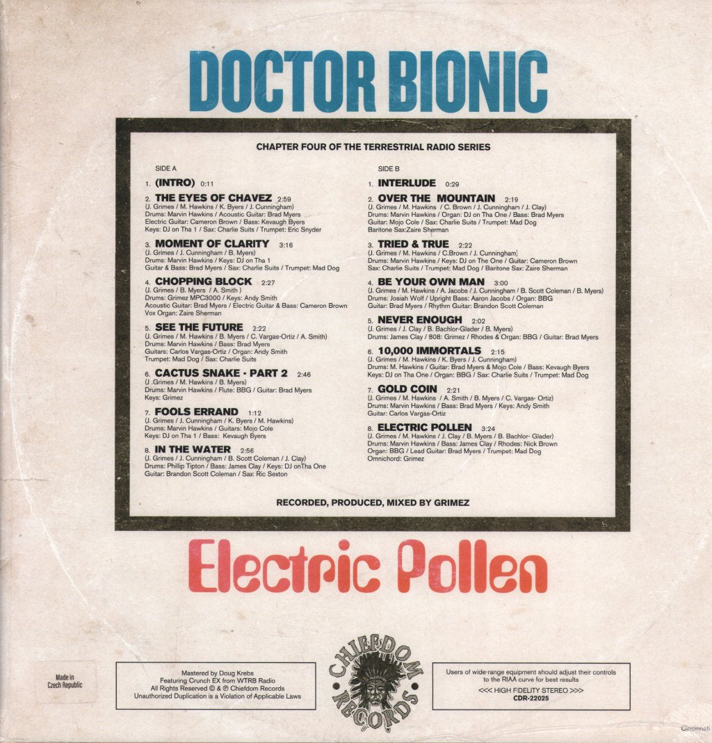 Doctor Bionic - Electric Pollen - Lp