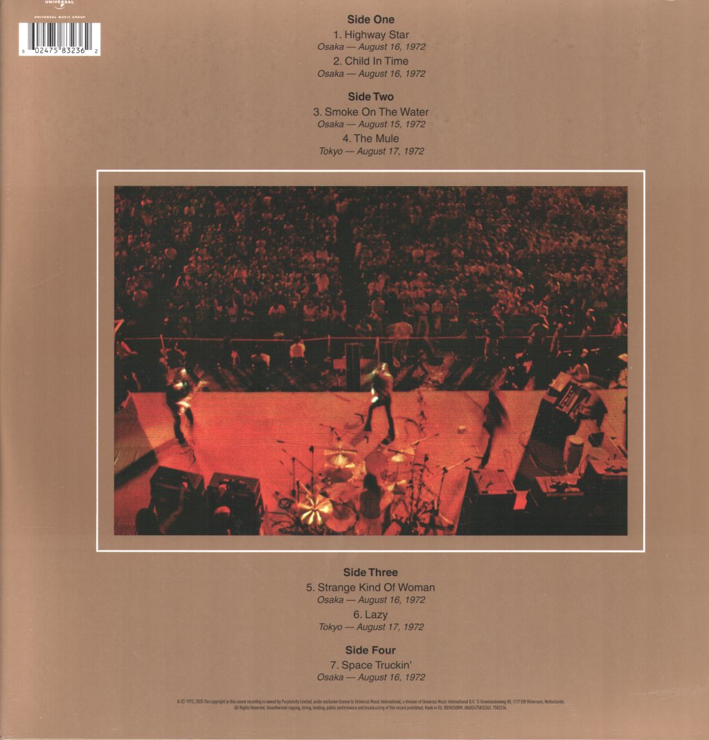 Deep Purple - Made In Japan 50 (2025 Steven Wilson Mix) - Double Lp