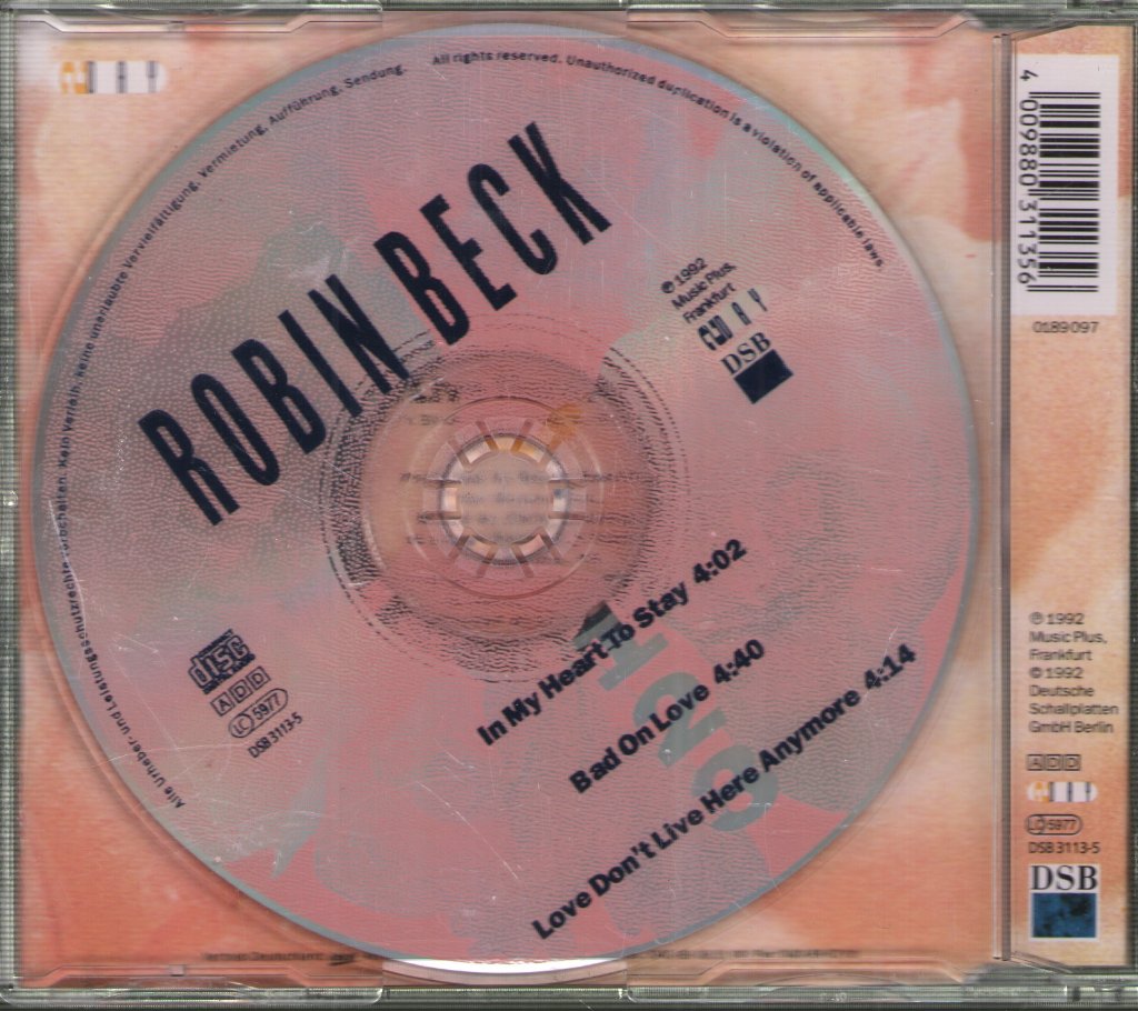 Robin Beck - In My Heart To Stay - Cd