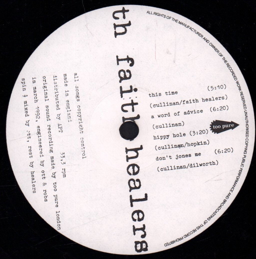 th Faith Healers - Lido - Lp