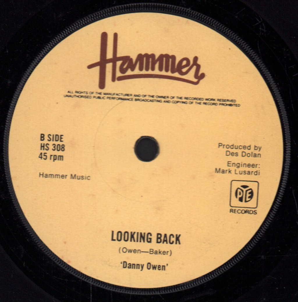 Danny Owen - Kiss An Angel Goodmorning - 7 Inch