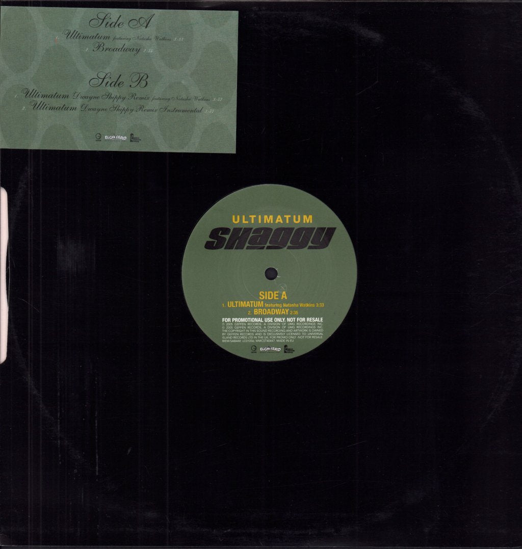 Shaggy - Ultimatum - 12 Inch