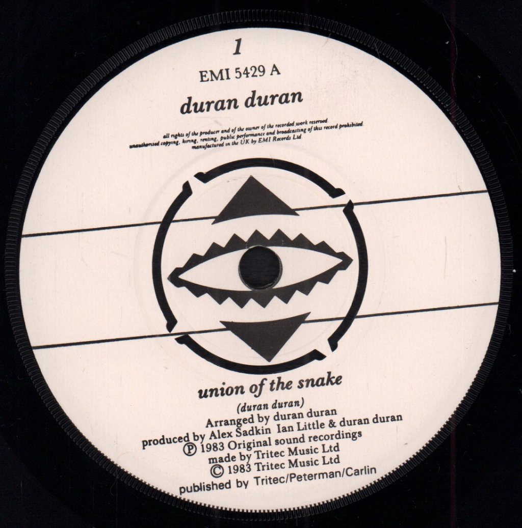 Duran Duran - Union Of The Snake - 7 Inch