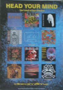 Head Your Mind - Promo Poster For Dreamtime Label - Poster