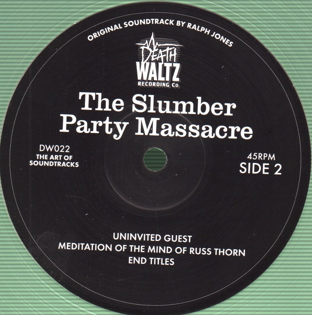 Ralph Jones - Slumber Party Massacre - Lp