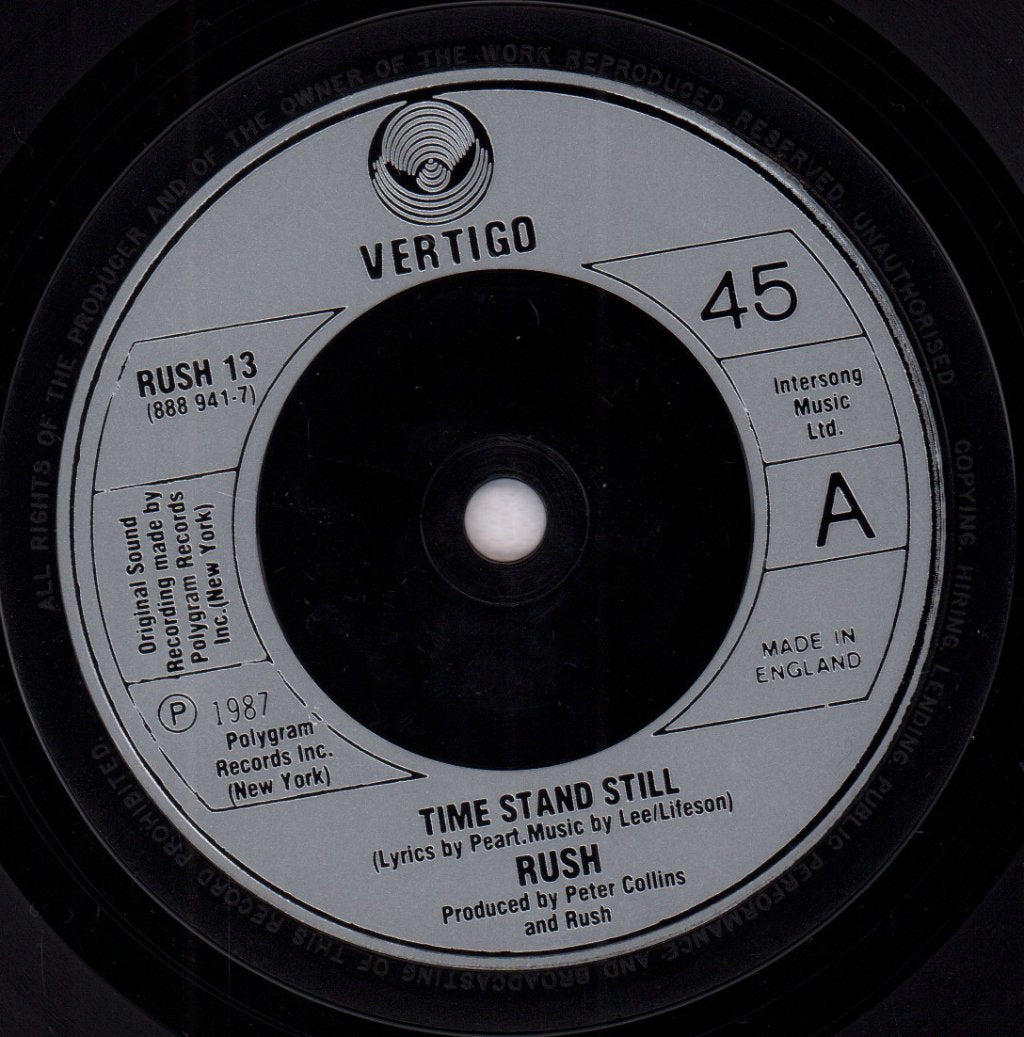 Rush - Time Stand Still - 7 Inch