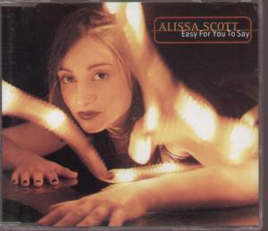 Alissa Scott - Easy For You To Say - Cd