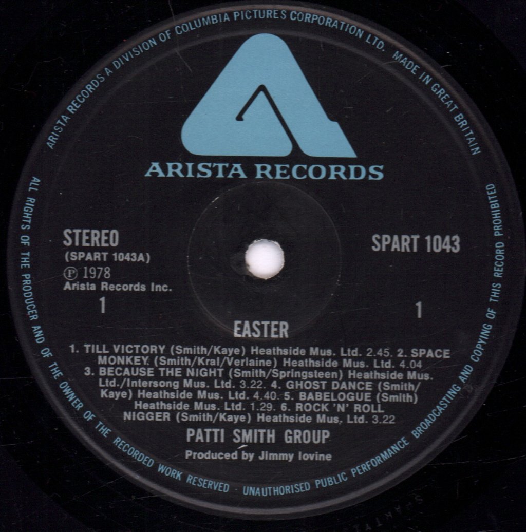 Patti Smith Group - Easter - Lp