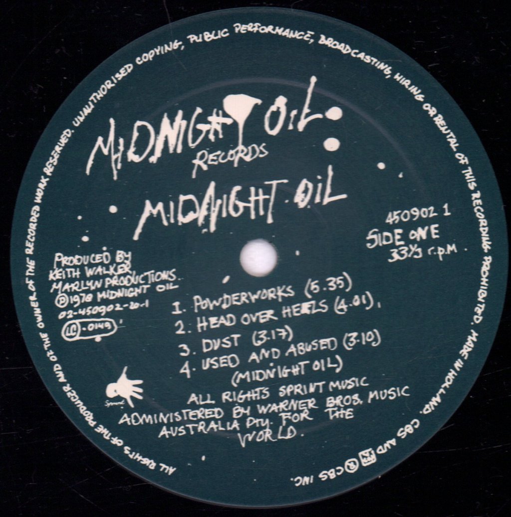 Midnight Oil - Midnight Oil - Lp
