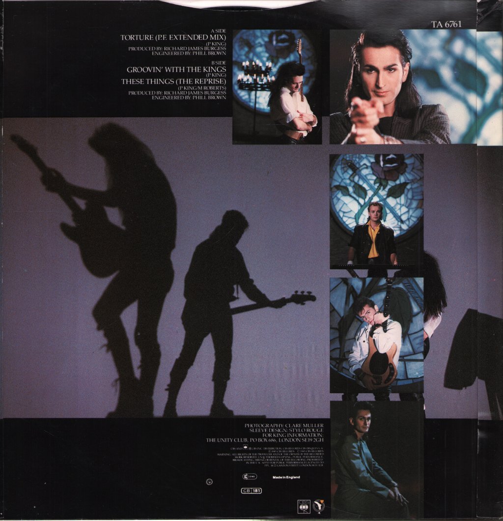King (Paul) - Torture - 12 Inch