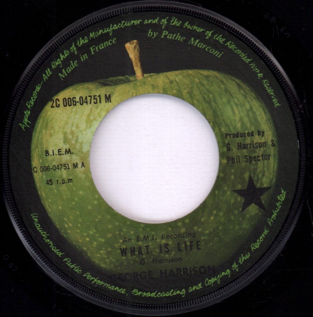 George Harrison - What Is Life - 7 Inch