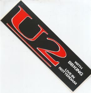 U2/B.b. King - Live In Rotterdam - Sticker