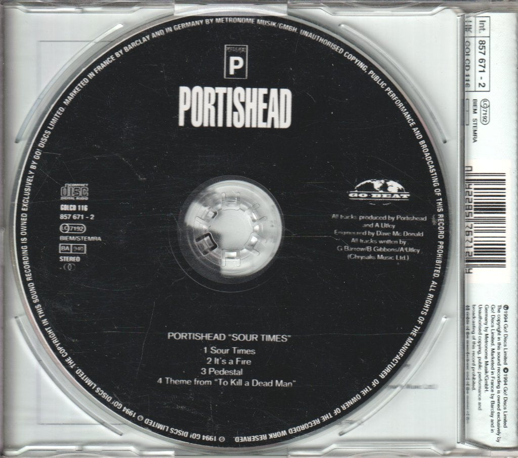 Portishead - Sour Times - Cd