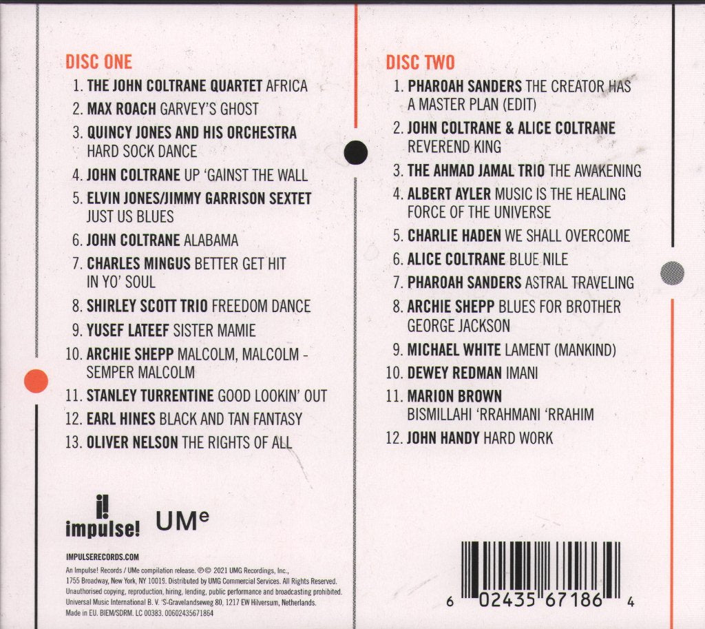 Various Artists - Impulse Records: Music, Message And The Moment - Double Cd