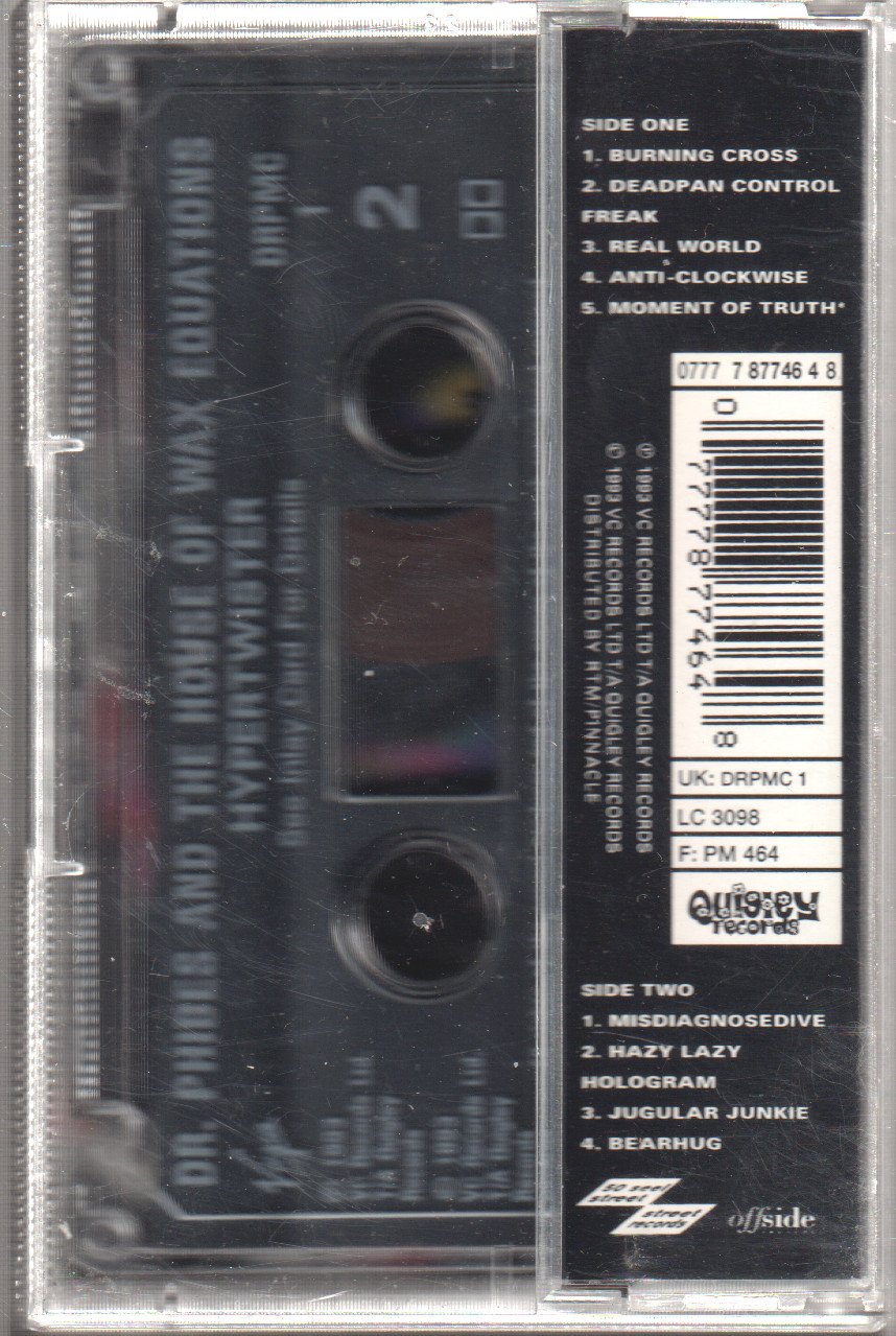 Dr Phibes And The House Of Wax Equations - Hypnotwister - Cassette