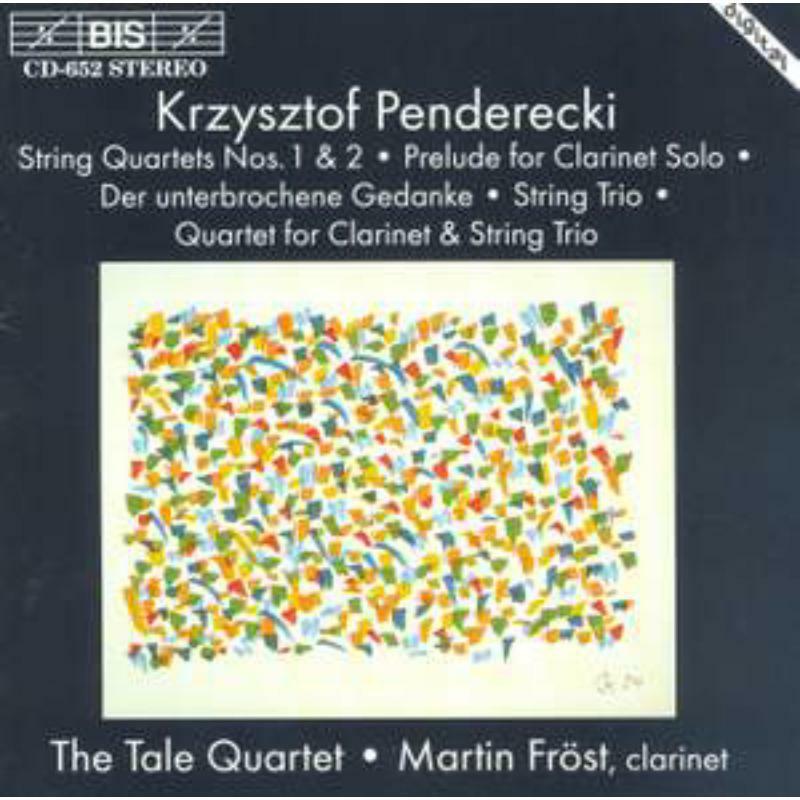 Krzysztof Penderecki - Penderecki: Chamber Works - Cd