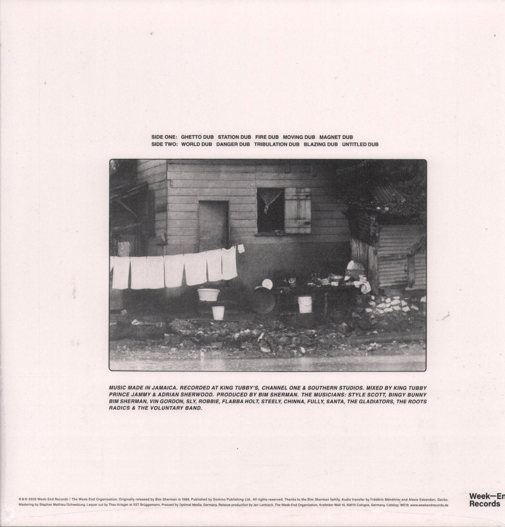 Bim Sherman - Ghetto Dub - Lp