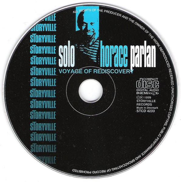 Horace Parlan - Voyage Of Rediscovery - Cd