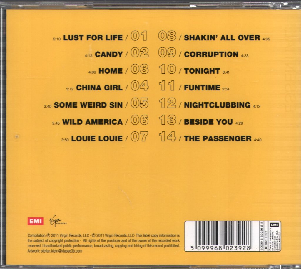 Iggy Pop - Essential - Cd