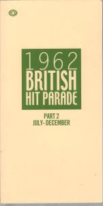 Various Artists - 1962 British Hit Parade Part 2 - Cd Box Set