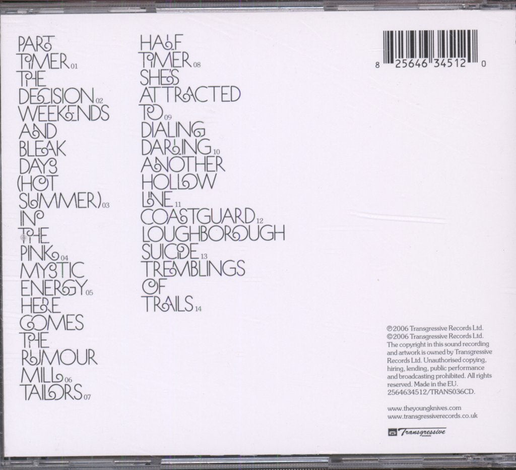 Young Knives - Voices Of Animals And Men - Cd