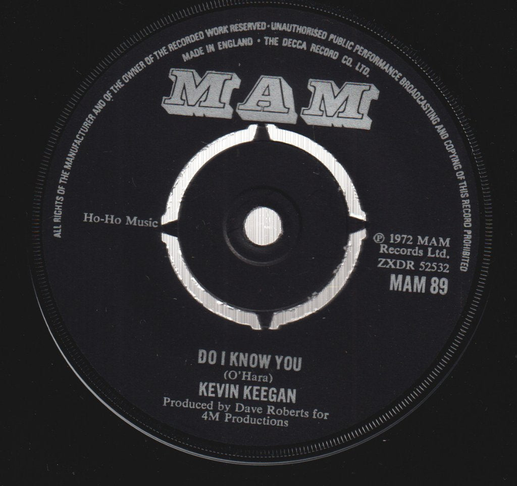 Kevin Keegan - It Ain't Easy - 7 Inch