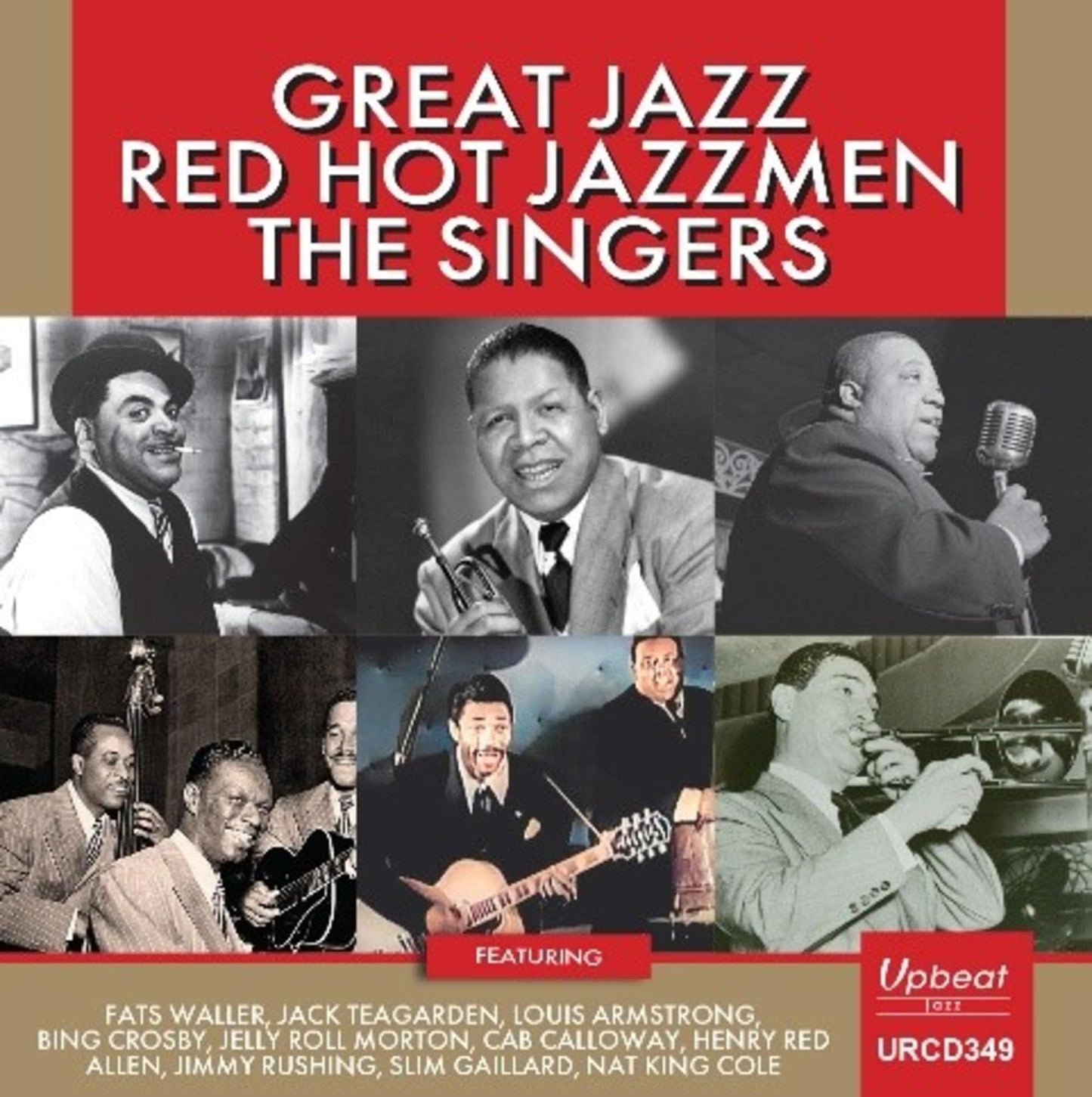 Various Artists - Great Jazz - Red Hot Jazzmen - the Singers - Cd