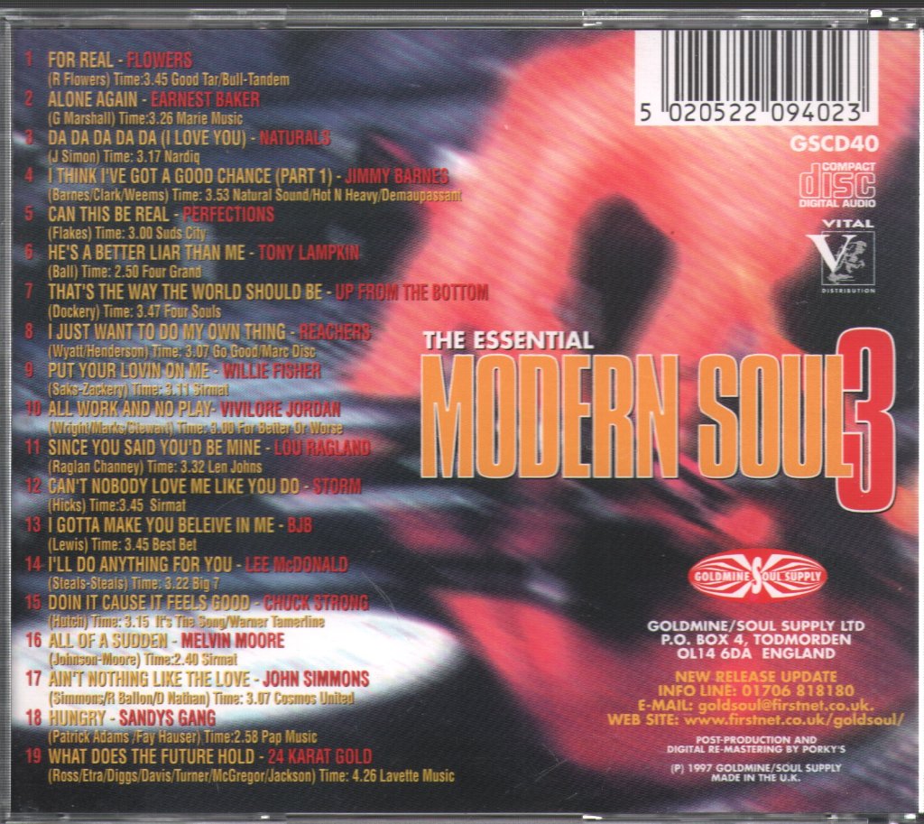 Various Artists - Essential Modern Soul 3 - Cd